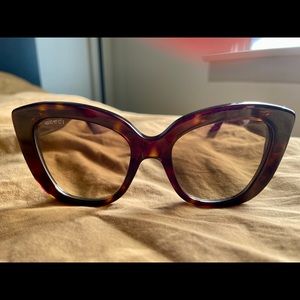 Gucci Sunglasses- Cat Eye tortoiseshell acetate